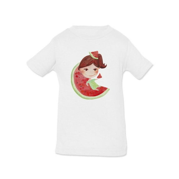 Girl On A Watermelon T-Shirt Infant -Image by Shutterstock, 18 Months