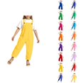 thumbnail image 1 of Girl Or Boy Solid Color Cute Trousers Children's Cute Suspenders (3 14y), 1 of 4