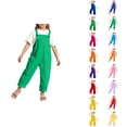 thumbnail image 1 of Girl Or Boy Solid Color Cute Trousers Children's Cute Suspenders (3 14y), 1 of 4