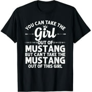 Girl Out Of MUSTANG OK OKLAHOMA Gift Funny Home Roots USA T-Shirt