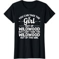 thumbnail image 1 of Girl Out Of WILDWOOD NJ NEW JERSEY Gift Funny Home Roots USA T-Shirt, 1 of 4