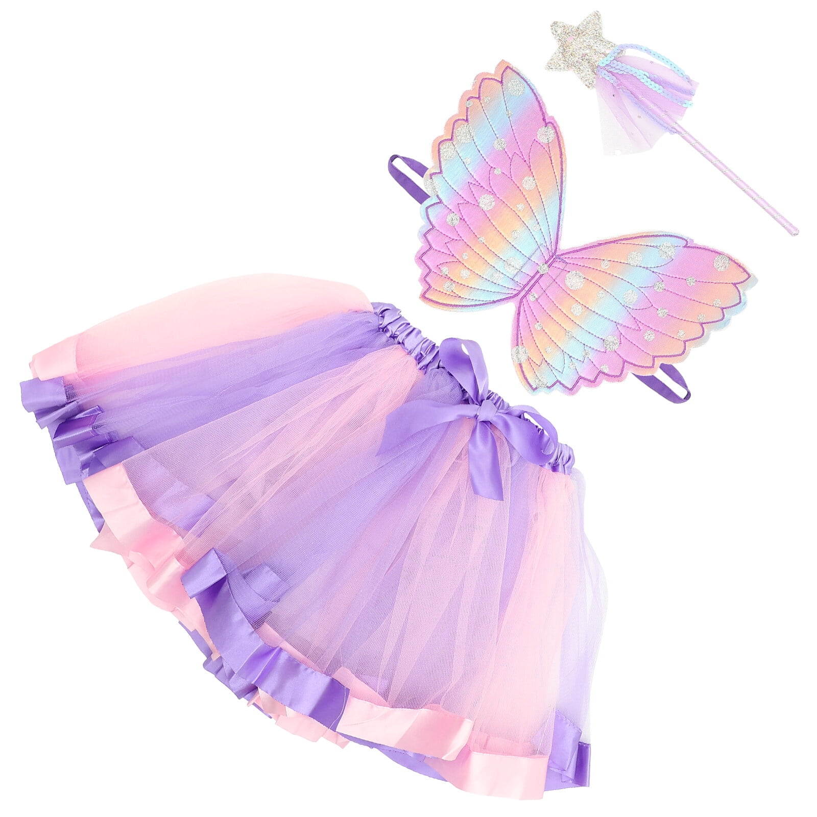 Girl Outfits Kids Performance Prop Girls Outfits Wings Dress Up Props
