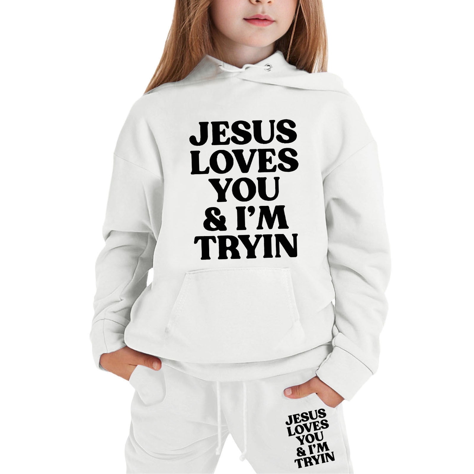 KIDS Hoodie Dress in 6 Colors main image 1