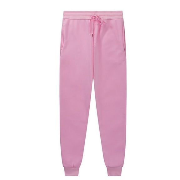 Girl Pants,Girls Sports Pants Autumn Winter Long Pants Elastic Waist Casual Playwear Comfort Bottoms,School Kids Clothes,Pink,12-13 Years