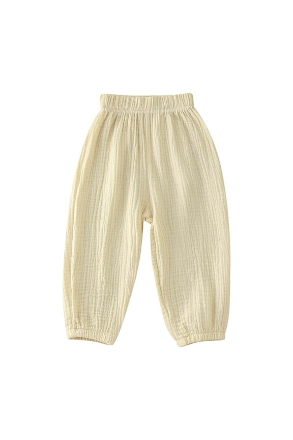 Girl Pants Size 5-6 Children Kids Baby Boys Girls Rain Dungarees Windproof Mud Breathable Bottoms Pants Trousers Girl Cargo Pants Capris Baggy Joggers Pants Z0G-Beige, 2-3 Years