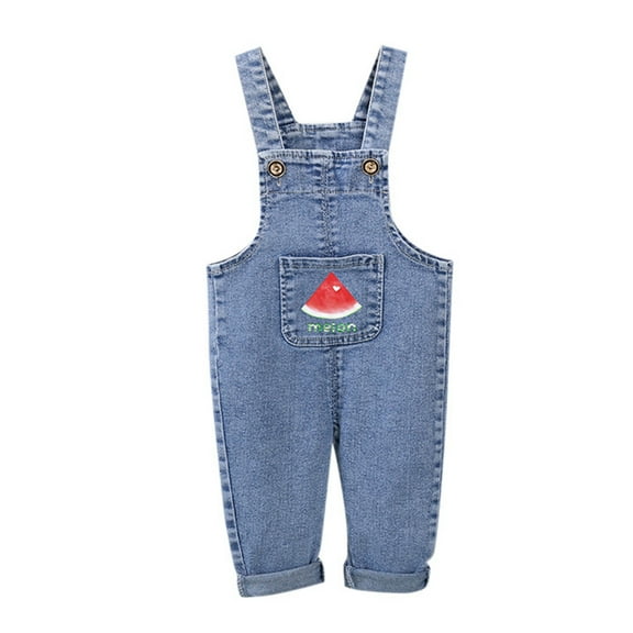 Girl Pants Size 7-8 Girls Casual Jeans Elastic Waist Denim Wide Leg Pants Toddler Trousers Girl Cargo Pants Capris Baggy Joggers Pants Z0C-Red, 3-4 Years