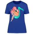 thumbnail image 1 of Girl Playing An Acoustic Guitar T-Shirt Women -Image by Shutterstock, Female x-Large, 1 of 2