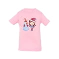 thumbnail image 1 of Girl Playing With Snow T-Shirt Infant -Image by Shutterstock,  12 Months, 1 of 4
