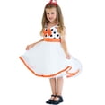 thumbnail image 1 of Girl Polka Dots Fancy Dress Up Birthday Party Tulle Dress with Headband, 3-9Year, 1 of 6
