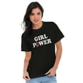 thumbnail image 1 of Girl Power Feminist Future Flower Women's Plus Size Graphic Tee Brisco Brands 2X, 1 of 3