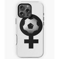 thumbnail image 1 of Girl Power Soccer Star Symbol Phone Case for iPhone 16 15 14 13 12 11 Pro Max, 1 of 2