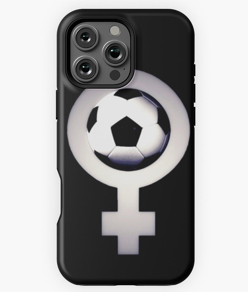 Girl Power Soccer Symbol Female Phone Case for iPhone 16 15 14 13 12 11 ...