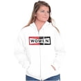 thumbnail image 1 of Girl Power Strong Mechanic Humor Womens Plus Size Graphic Zipper Hoodie Brisco Brands 2X, 1 of 5
