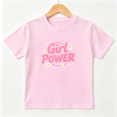 thumbnail image 1 of Girl Power Sweet Flower Girls Graphic Tee, Cute Retro Daisy 100% Cotton Kids Short Sleeve T-Shirt 4-13Y, 1 of 5