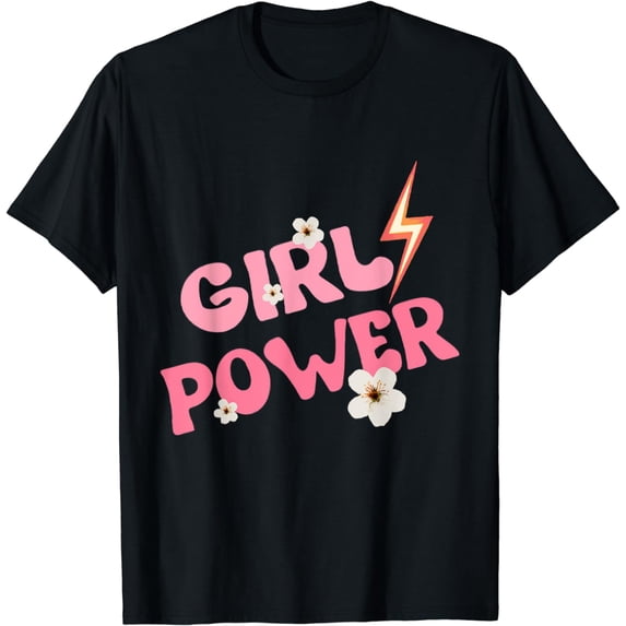 Girl Power Vintage for strong women T-Shirt
