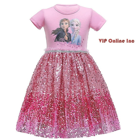 Girl Princess Snow Party Dress Queen White Costumes with Accessories