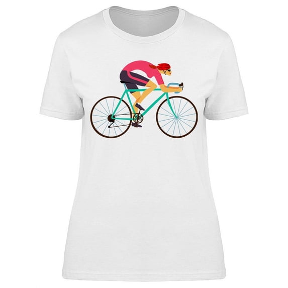 Girl Racing T-Shirt Women -Image by Shutterstock, Female 3X-Large