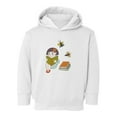 thumbnail image 1 of Girl Reads A Book Hoodie Toddler -Image by Shutterstock,  4 Toddler, 1 of 4