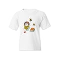 thumbnail image 1 of Girl Reads A Book T-Shirt Juniors -Image by Shutterstock,  x-Large, 1 of 4
