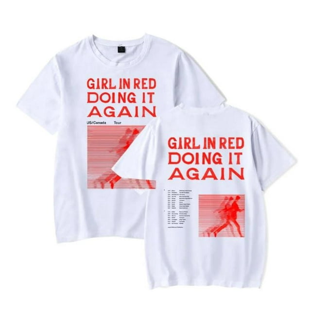 Girl in Red Doing It Again 2024 Tour Merch Casual Short Sleeved T