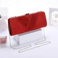 thumbnail image 1 of Girl Red Envelope Clutch Bag, Women's Red Envelope Evening Clutches Wedding And Party Purse-Red, 1 of 2