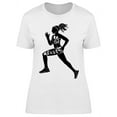 thumbnail image 1 of Girl Run Fast T-Shirt Women -Image by Shutterstock, Female Small, 1 of 2