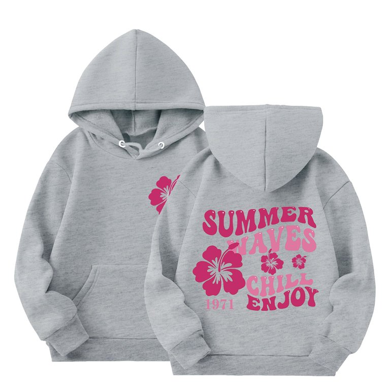 Girl'S Hoodie Long Sleeve Soft Sweatshirt Graphic Hoody Kids Cute