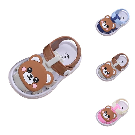 Girl Sandals and Casual Summer Shoes for Girls, Toddlers (1-4 Years) Breathable Lightweight Outdoor Little Girls Comfortable Everyday Footwear