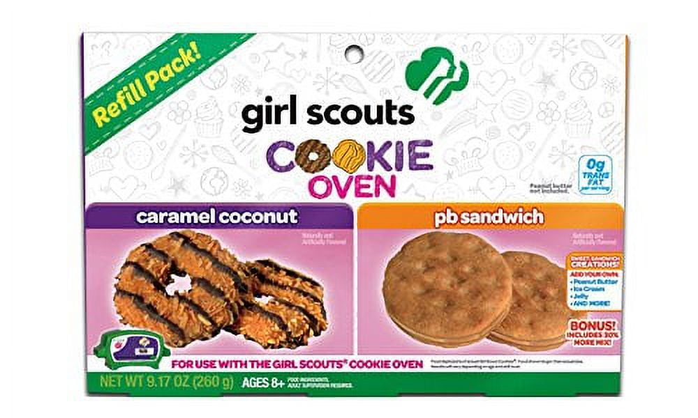 Girl Scout Cookie Oven Deluxe Refill Kit Caramel Coconut and