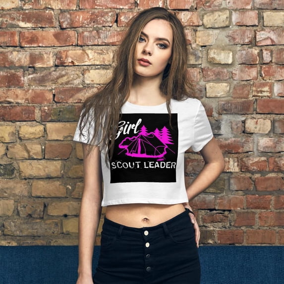 Girl Scout Leader Crop Tee
