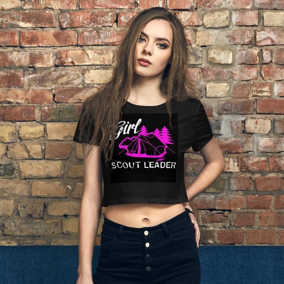 Girl Scout Leader Crop Tee