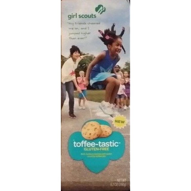 Girl Scout ToffeeTastic Gluten Free Cookies NG01