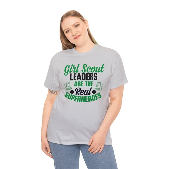 Girl Scout Troop Leader Unisex Heavy Cotton Tee