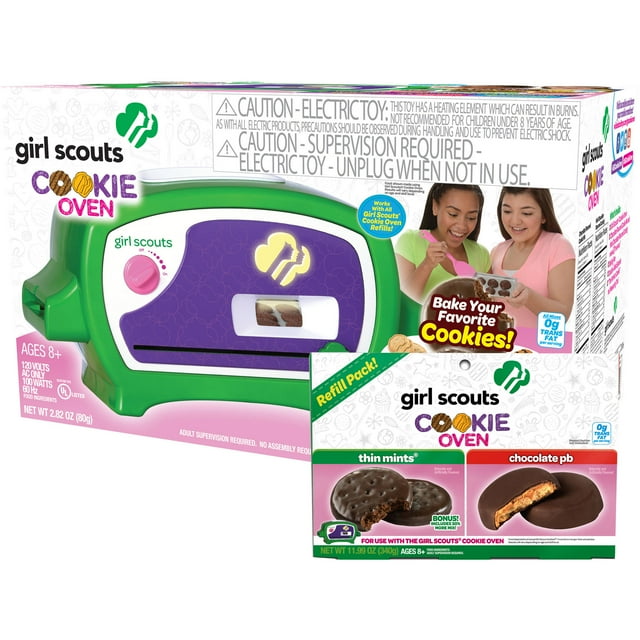 Girl Scouts Deluxe Cookie Oven with Thin Mint and Chocolate Peanut