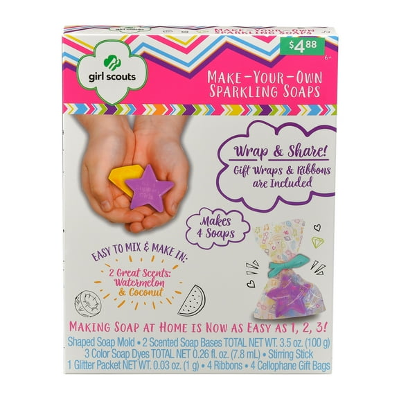 Girl Scouts Make Your Own Sparkling Soaps Activity Kit