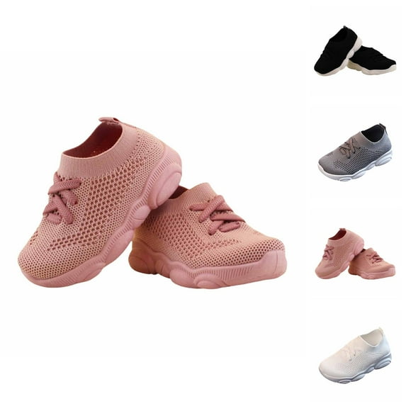 Girl Shoes Girls Sneakers Spring Children's Mesh Sneakers Boys Breathable Mesh Shoes Girls Casual Shoes Kids Baby Soft Soled Shoes