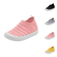 thumbnail image 1 of Girl Shoes Girls' Sneakers Summer And Autumn Girls Sneakers Flying Woven Mesh Breathable Comfortable Flat Casual Cute, 1 of 5