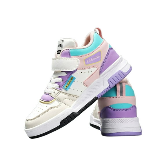 Girl Shoes Kids Boys Girls Trainers Shoes Child Non Fashion Fitness Shoes Casual Sneakers Kids Sneakers 4.5 Years-5 Years
