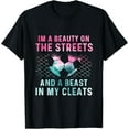 thumbnail image 1 of Girl Soccer Player Gifts Team Cleats Mom Goalie Captain T-Shirt, 1 of 4