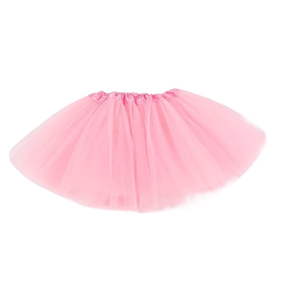 Girl Solid Color Tutu Skirt Princess Girls Skirt Birthday Party Skirts Dance Skirt Girls Skirt Tutu Skirt