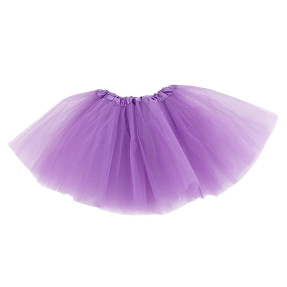 Girl Solid Color Tutu Skirt Princess Girls Skirt Birthday Party Skirts Dance Skirt Girls Skirt Tutu Skirt