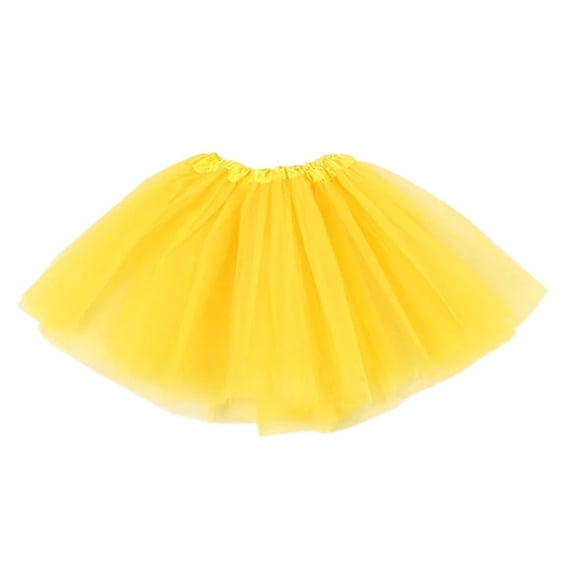 Girl Solid Color Tutu Skirt Princess Girls Skirt Birthday Party Skirts Dance Skirt Girls Skirt Tutu Skirt