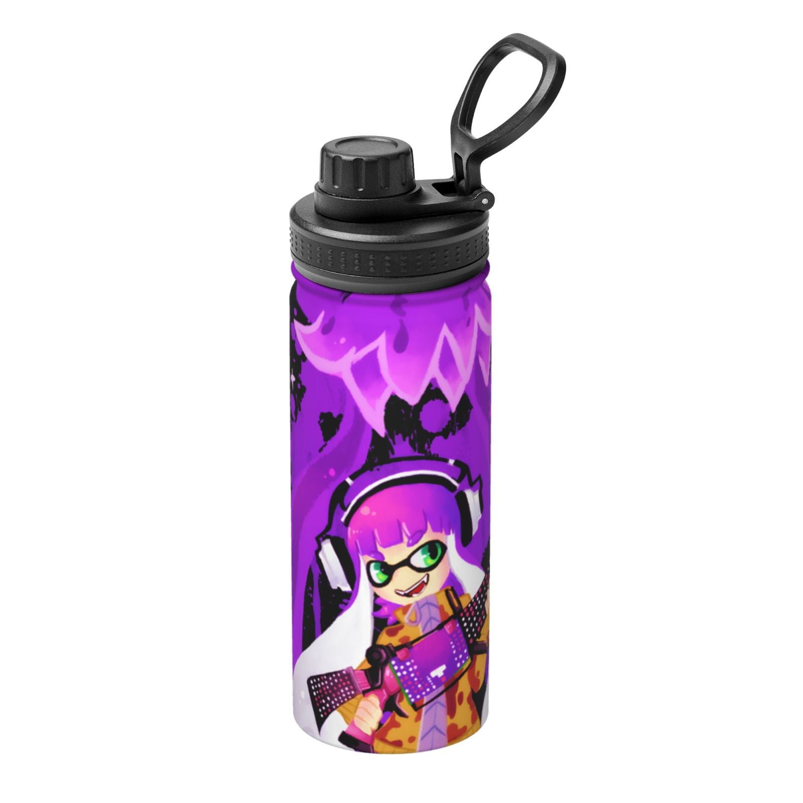 Girl Splatoon Splatter Unisex Sports Insulated Water Bottles Kettle ...