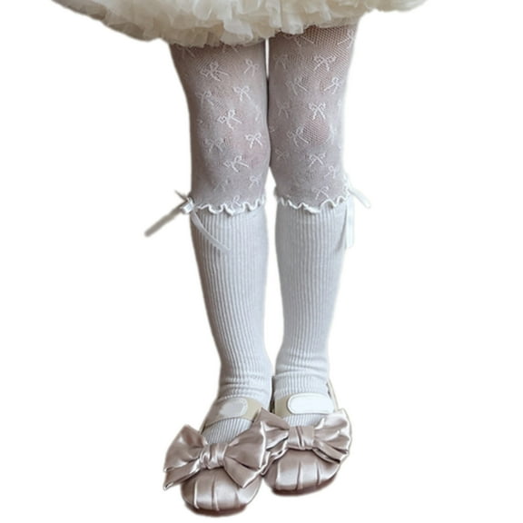 Girl Stretchy Stockings Spring Lace Tights Pantyhose Pants Leggings for Kid Children 3-8 Year Little Girl Leggings