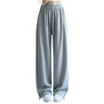thumbnail image 1 of Girls Sweatpants Drawstring Jogger Sweatpants Girls Solid Pants Athletic Clothes Pants Kids 12-13 Years Girls Fashion, 1 of 7
