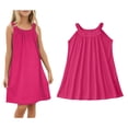 thumbnail image 1 of Girl Swim Cover Up Sleeveless Tank Halter Dresses Quick Dry Swim Dress Girl Beach Cover Up 9-10 Years, 1 of 5
