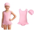 thumbnail image 1 of Girl Swimsuit Girls 1 Piece Swimsuits Quick Drying Toddler Bathing Suits Swimwear 15-16 Years, 1 of 4