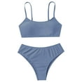 thumbnail image 1 of Girl Swimsuit Size 14-16 Tankini Girls Tankini Swimsuit 2 Piece Adjustable Strap Cut Out Bikini Sets for Girls Size 9-16, 1 of 3