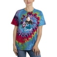 thumbnail image 1 of Girl T Shirt Art Tie Dye Spiral Women -Image by Shutterstock, Female x-Large, 1 of 4