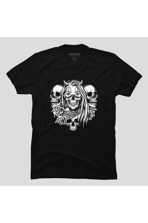 Girl Tattoo Minimalist Ink Art Graphic, H15242 T-Shirt, for Men and Women, Up to Size 5XL